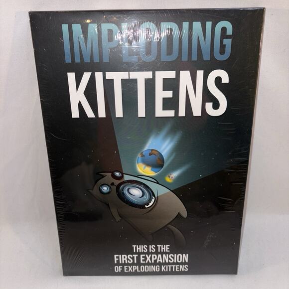 Imploding Kittens First Expansion Kit Of Exploding Kittens Card Game Sealed NEW - Picture 1 of 3